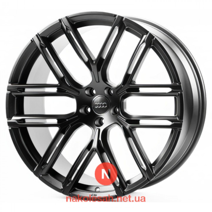 Replica HF736 9.5x21 5x112 ET20 DIA66.6 Black