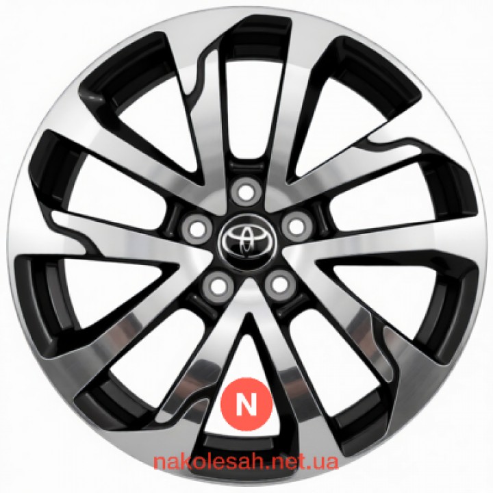 Replica TY416 7.5x17 5x114.3 ET40 DIA60.1 BMF