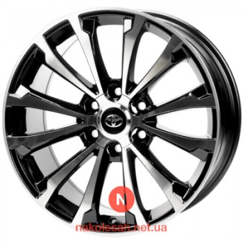 Replica TY075 7.5x18 6x139.7 ET25 DIA106.1 BMF