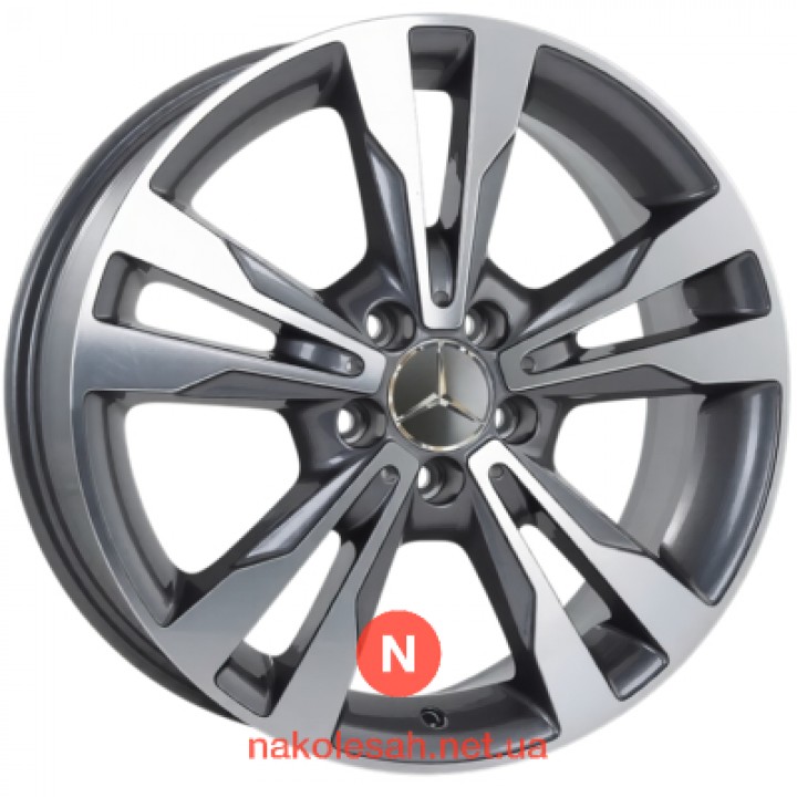 Replica MR505 7.5x18 5x112 ET52 DIA66.56 DGMF