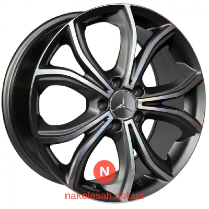 Replica MR271 8x18 5x112 ET43 DIA66.56 DGMF