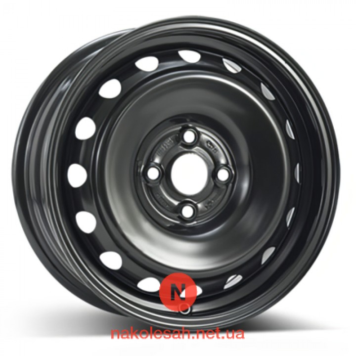 Kapitan 40300-JX50B 5.5x14 4x114.3 ET45 DIA67.1 Black