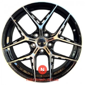 Koko FF596 8x18 5x108 ET38 DIA73.1 Black