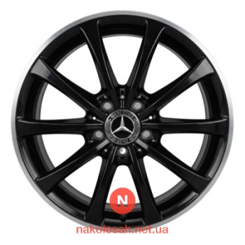 Mercedes OEM A1774010300 6.5x17 5x112 ET44 DIA66.6 Black