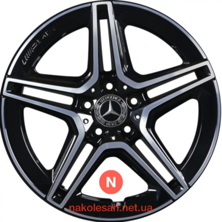 Mercedes OEM A1774011500 7.5x18 5x112 ET49 DIA66.6 BKF