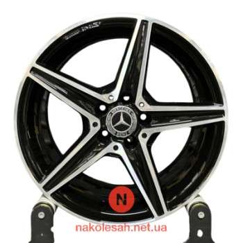 Mercedes OEM A2054011100 7.5x18 5x112 ET44 DIA66.6 BKF