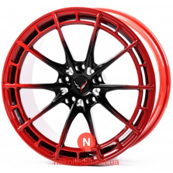 WS FORGED WS-COR002 10x19 5x120 ET37 DIA66.9 JRBK