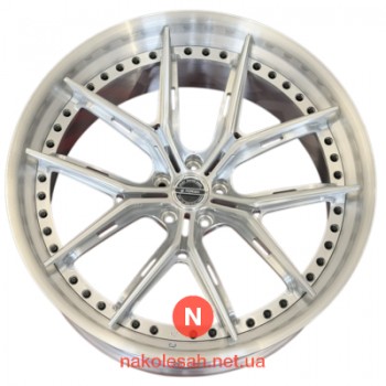 WS FORGED WS-142C 10.5x23 5x112 ET5 DIA66.5 BRS/MTSIL