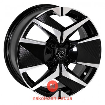 Zorat Wheels BKY1256 6.5x16 4x108 ET32 DIA65.1 MCB