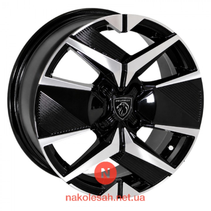 Zorat Wheels BKY1256 6.5x16 4x108 ET32 DIA65.1 MCB