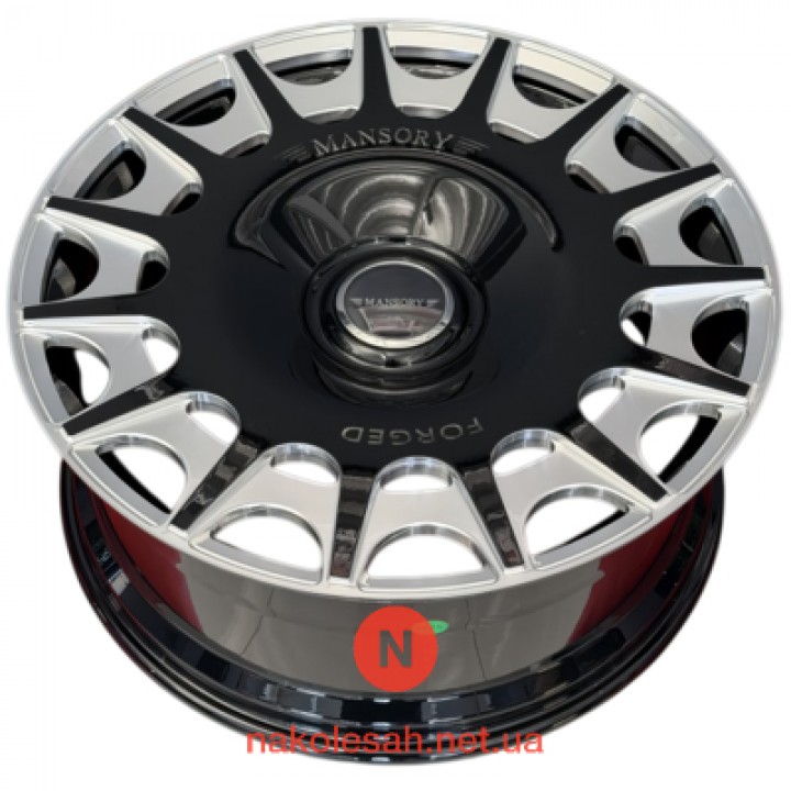 Replica FORGED MAN0002 9.5x23 5x120 ET42.5 DIA72.4 GBW/MS