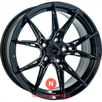 GT XF050 7.5x17 5x112 ET35 DIA66.45 Black