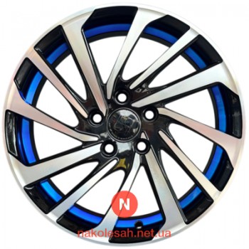WordWheels DX719 6x15 5x100 ET35 DIA73.1 Black