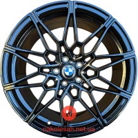 Replica 3143F 8x19 5x120 ET30 DIA72.6 Black