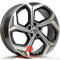 Replica GEELY3546 8x19 5x108 ET52 DIA63.4 GGrayMF