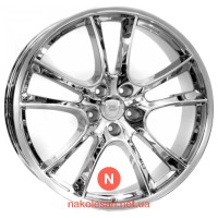 WSP Italy Porsche (W1051) Tornado 10.5x23 5x130 ET47 DIA71.6 Chrom