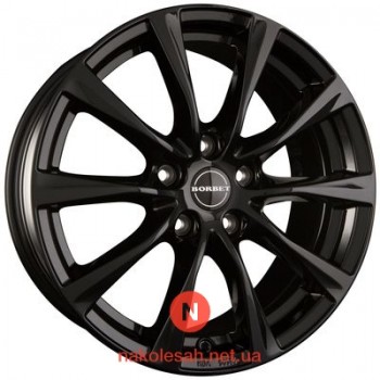 Borbet RE 7x16 5x114.3 ET40 DIA72.5 Black