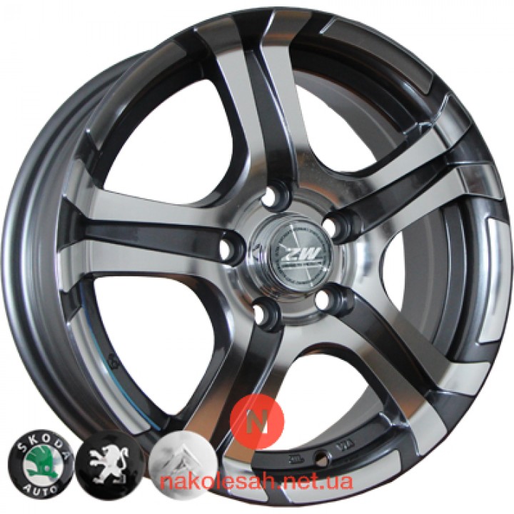 Zorat Wheels 745 5.5x14 4x108 ET25 DIA65.1 EP