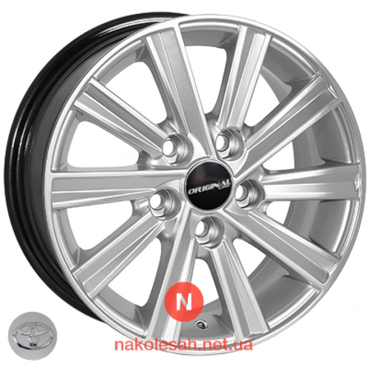 Zorat Wheels BK519 6.5x15 5x114.3 ET39 DIA60.1 HS