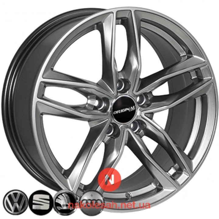 Zorat Wheels BK690 7.5x17 5x112 ET38 DIA66.6 HB