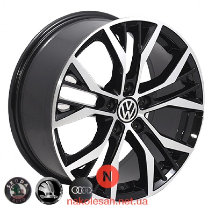 Zorat Wheels BK713 7.5x17 5x112 ET45 DIA57.1 BP