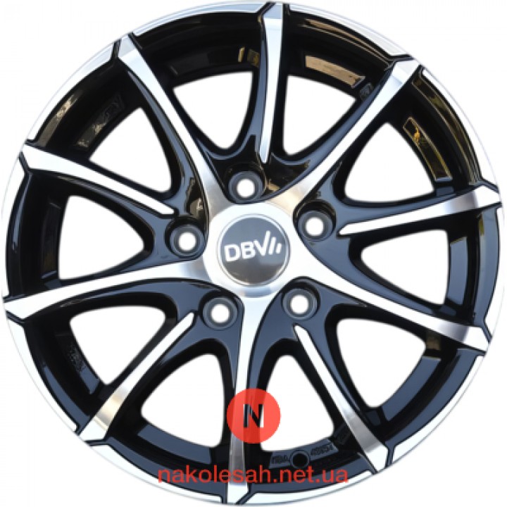 DBV Tropez 6.5x15 5x114.3 ET40 DIA74.1 Black