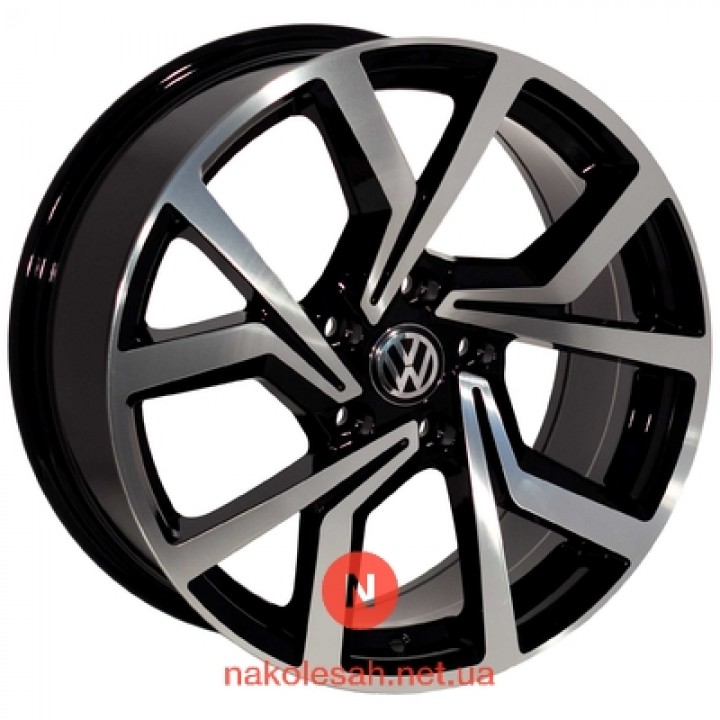 Zorat Wheels BK5125 7.5x17 5x100 ET45 DIA57.1 BKP