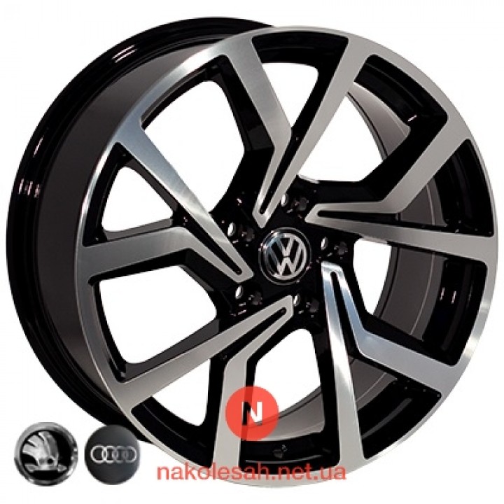 Zorat Wheels BK5125 8x19 5x112 ET45 DIA57.1 BP