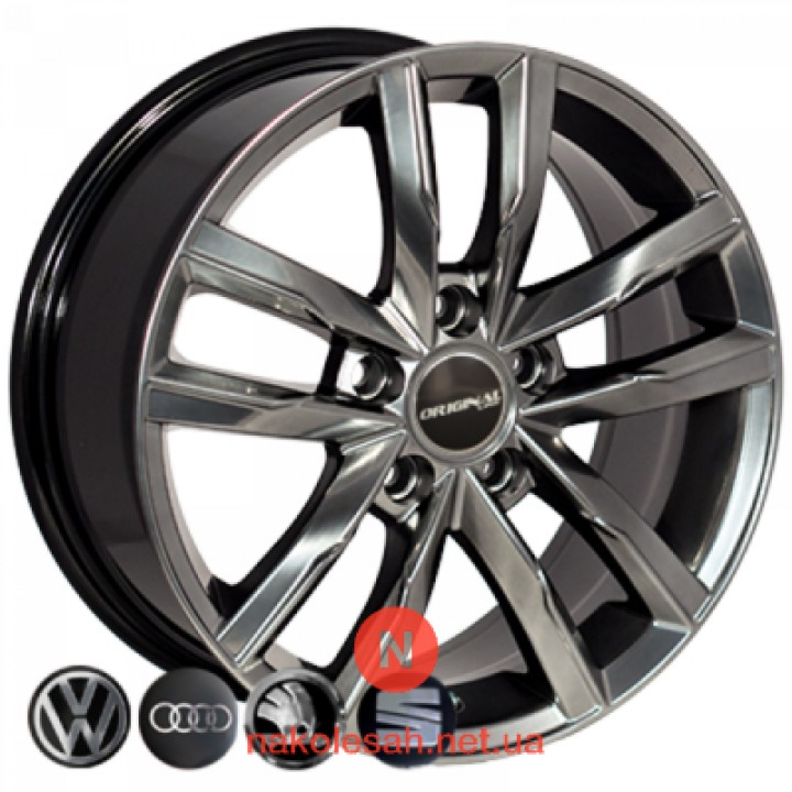 Zorat Wheels BK5182 7x16 5x112 ET45 DIA57.1 HB