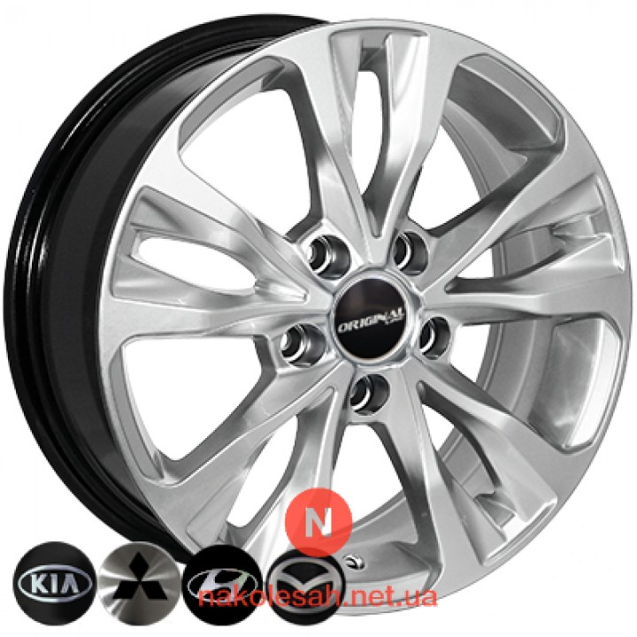 Zorat Wheels BK5212 6.5x16 5x108 ET37 DIA65.1 HS