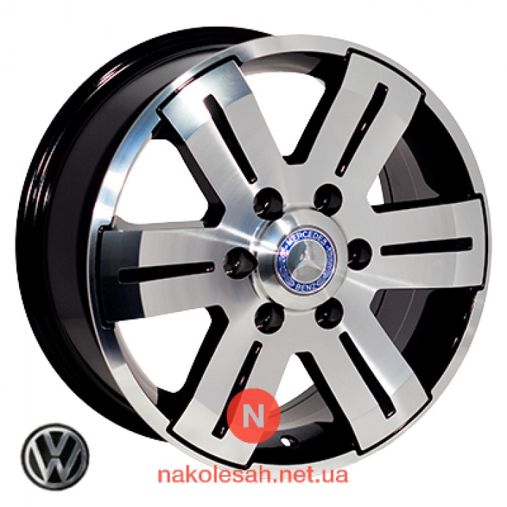 Zorat Wheels BK562 7x16 5x130 ET60 DIA89.1 BP