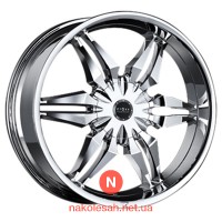 Zyoxx ZX6 8.5x20 5x120 ET35 DIA78.1 Chrom