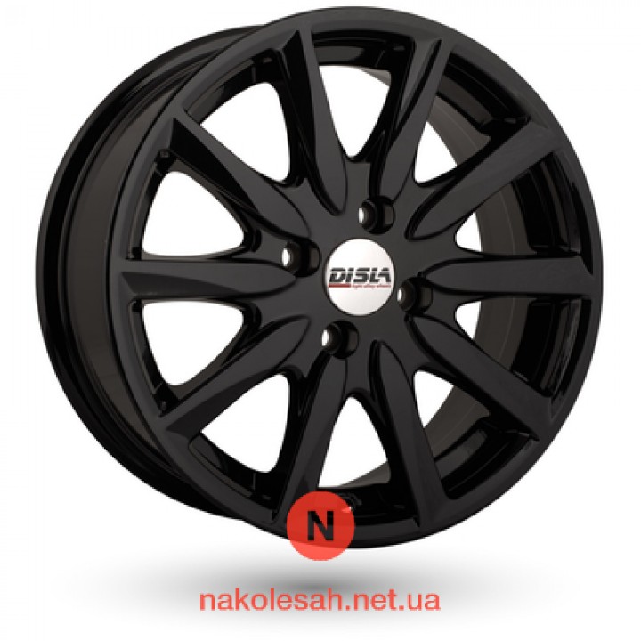 Disla Raptor 6.5x15 5x108 ET40 DIA67.1 Black