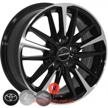 Zorat Wheels BK5342 6.5x16 5x114.3 ET45 DIA60.1 BP