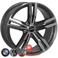 Zorat Wheels BK5327 9.5x19 5x112 ET30 DIA66.6 GP
