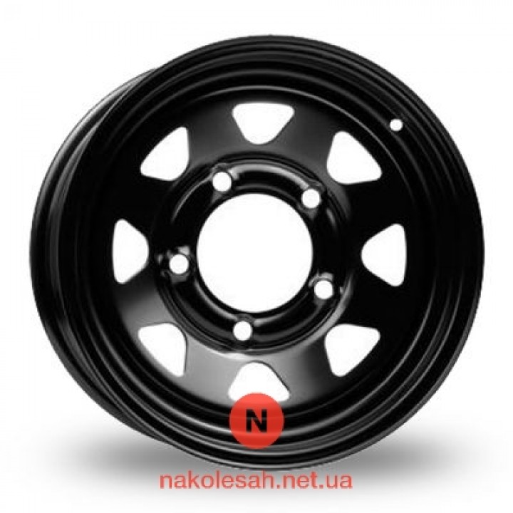 Dotz Dakar 7x16 5x165.1 ET8 DIA122.5 Black