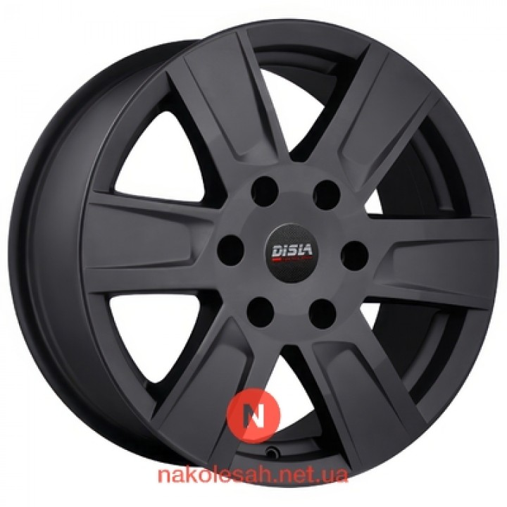 Disla Cyclone 7.5x17 5x130 ET50 DIA71.6 Black