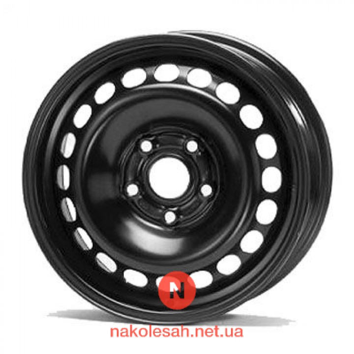 Steel Trebl 64H38D 6x15 5x100 ET38 DIA57.1 Black