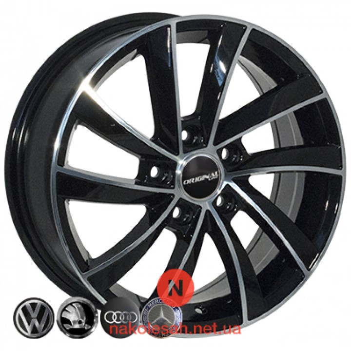 Zorat Wheels BK5290 6.5x16 5x100 ET35 DIA57.1 BP