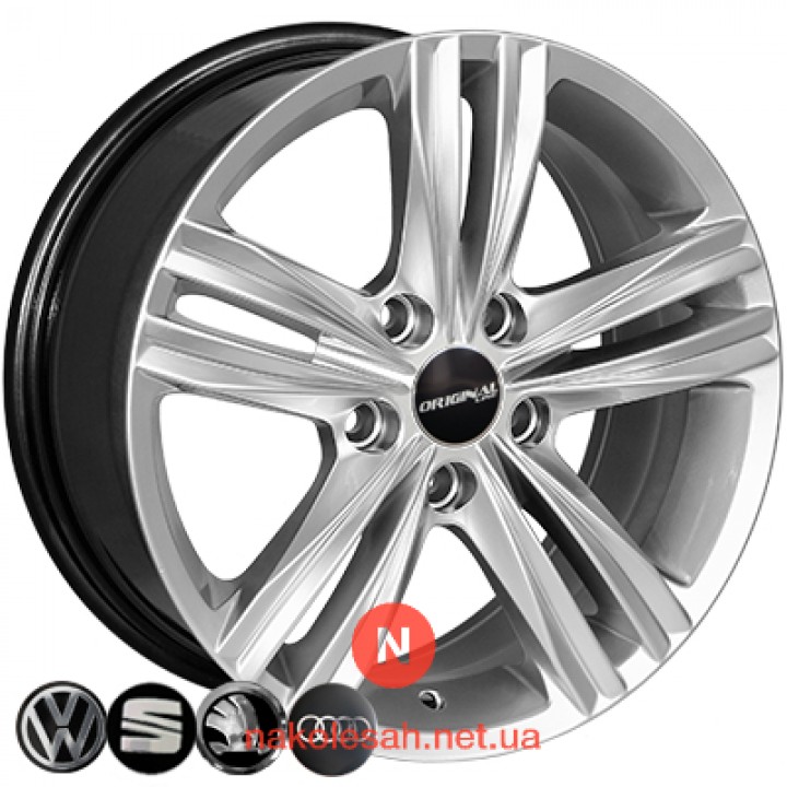 Zorat Wheels BK5293 7x16 5x100 ET41 DIA57.1 HS