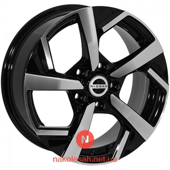 Zorat Wheels BK5372 6.5x16 5x114.3 ET40 DIA66.1 BP