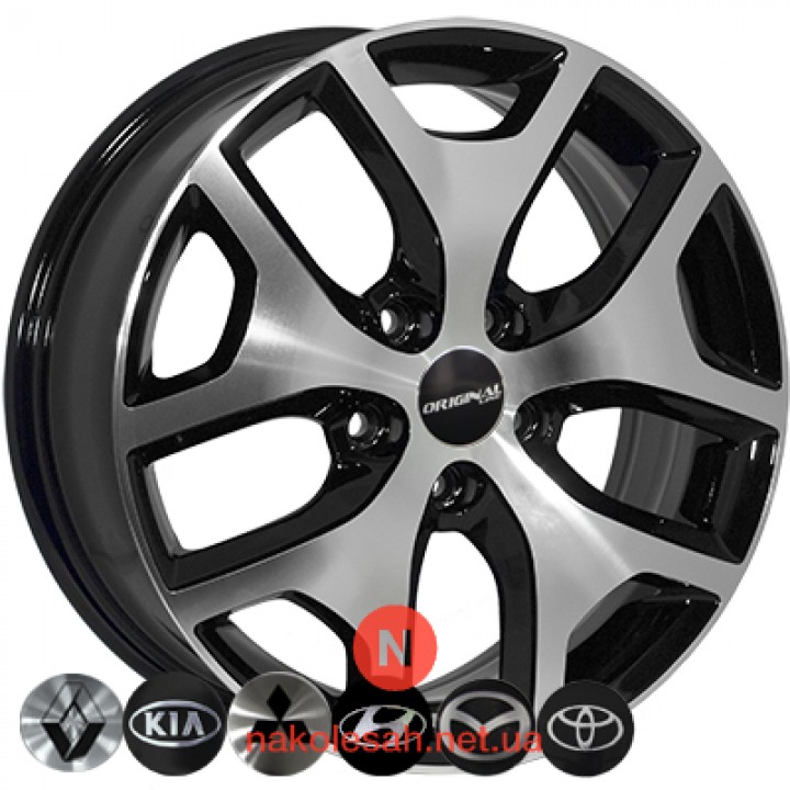 ZF FE137 6.5x17 5x114.3 ET40 DIA67.1 BMF