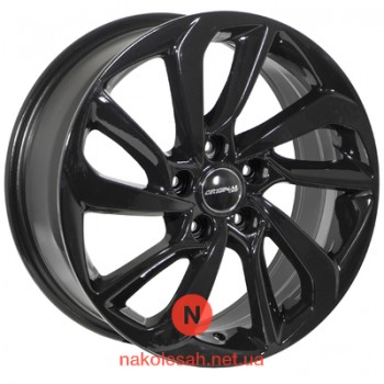 ZF TL0417 7x17 5x114.3 ET51 DIA67.1 Black