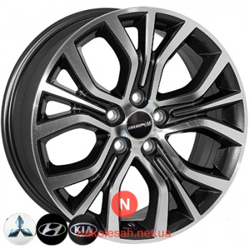 ZF TL1481NW 7x18 5x114.3 ET38 DIA67.1 GMF