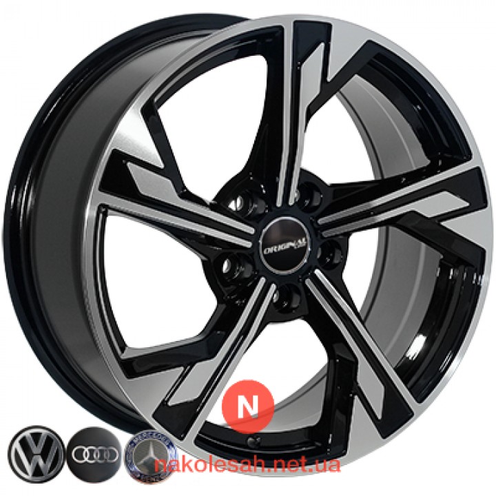 Zorat Wheels BK5419 8x18 5x112 ET35 DIA66.6 BP