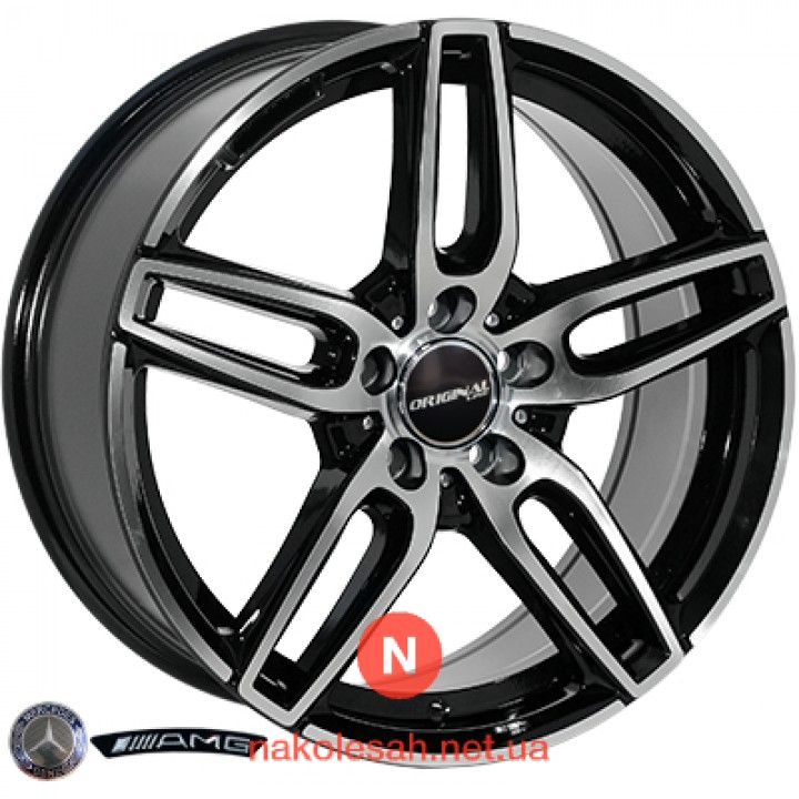 Zorat Wheels BK5434 7.5x17 5x112 ET45 DIA66.6 BP