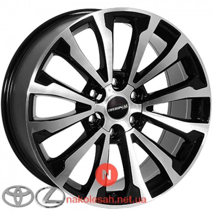 Zorat Wheels BK5391 8.5x20 6x139.7 ET30 DIA106.2 BP