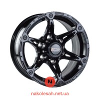 JH 5821 7x15 6x139.7 ET0 DIA106.1 Black