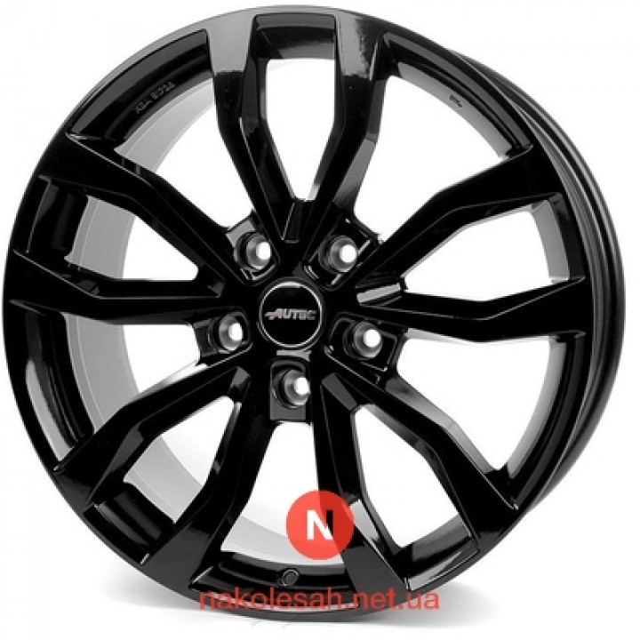 Autec Uteca 9.5x22 5x112 ET21 DIA66.5 Schwarz gl