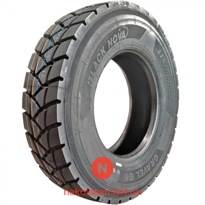 Black Nova Gravel G6 (кар'єрна) 315/80 R22.5 157/154K PR20